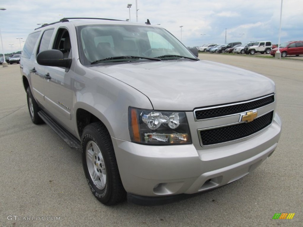 Silver Birch Metallic 2007 Chevrolet Suburban 1500 LS 4x4 Exterior Photo #50655580