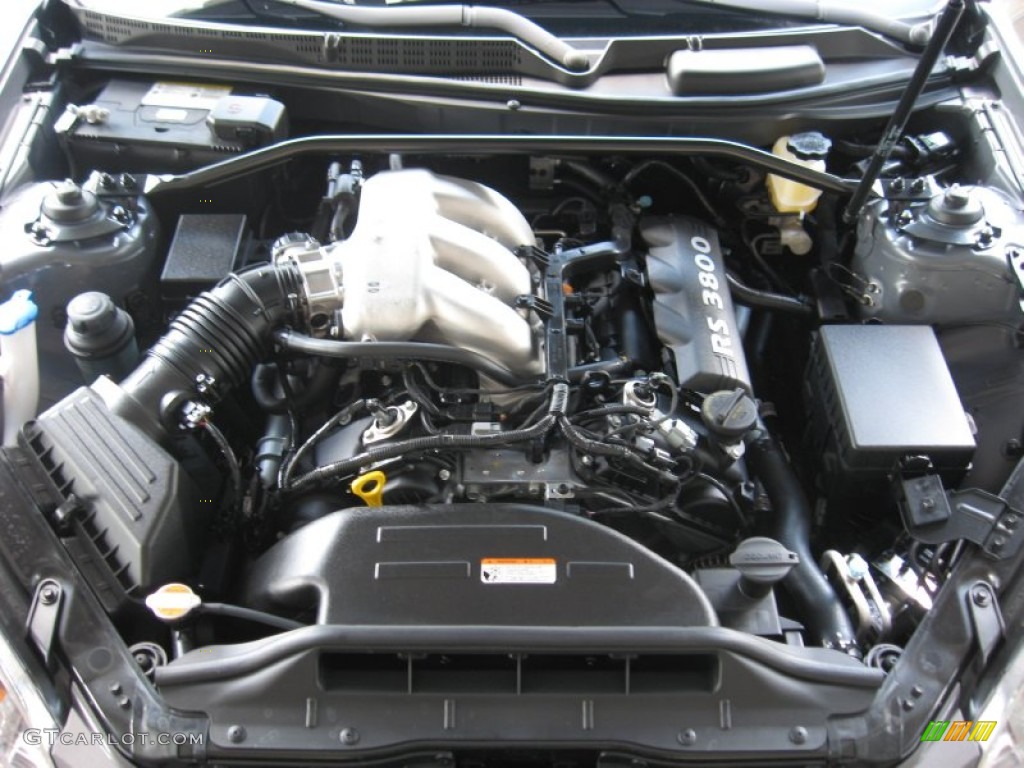 2011 Hyundai Genesis Coupe 3.8 Grand Touring 3.8 Liter DOHC 24-Valve CVVT V6 Engine Photo #50655715