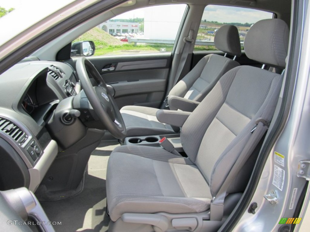 2009 CR-V EX 4WD - Alabaster Silver Metallic / Gray photo #7