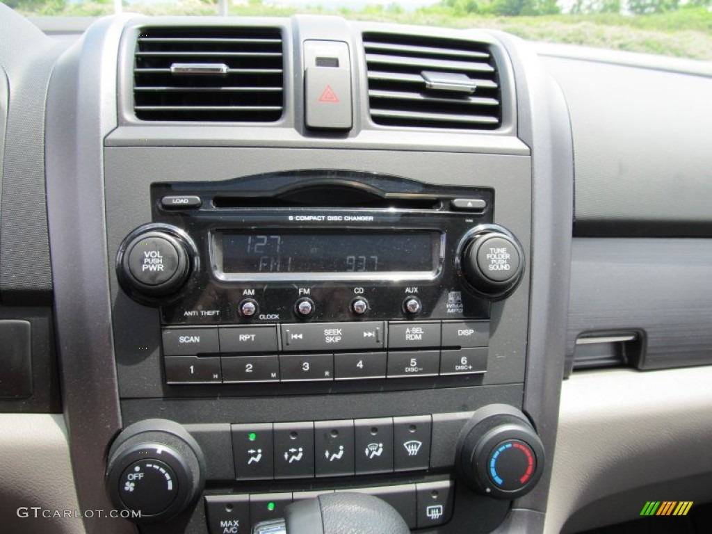 2009 CR-V EX 4WD - Alabaster Silver Metallic / Gray photo #11