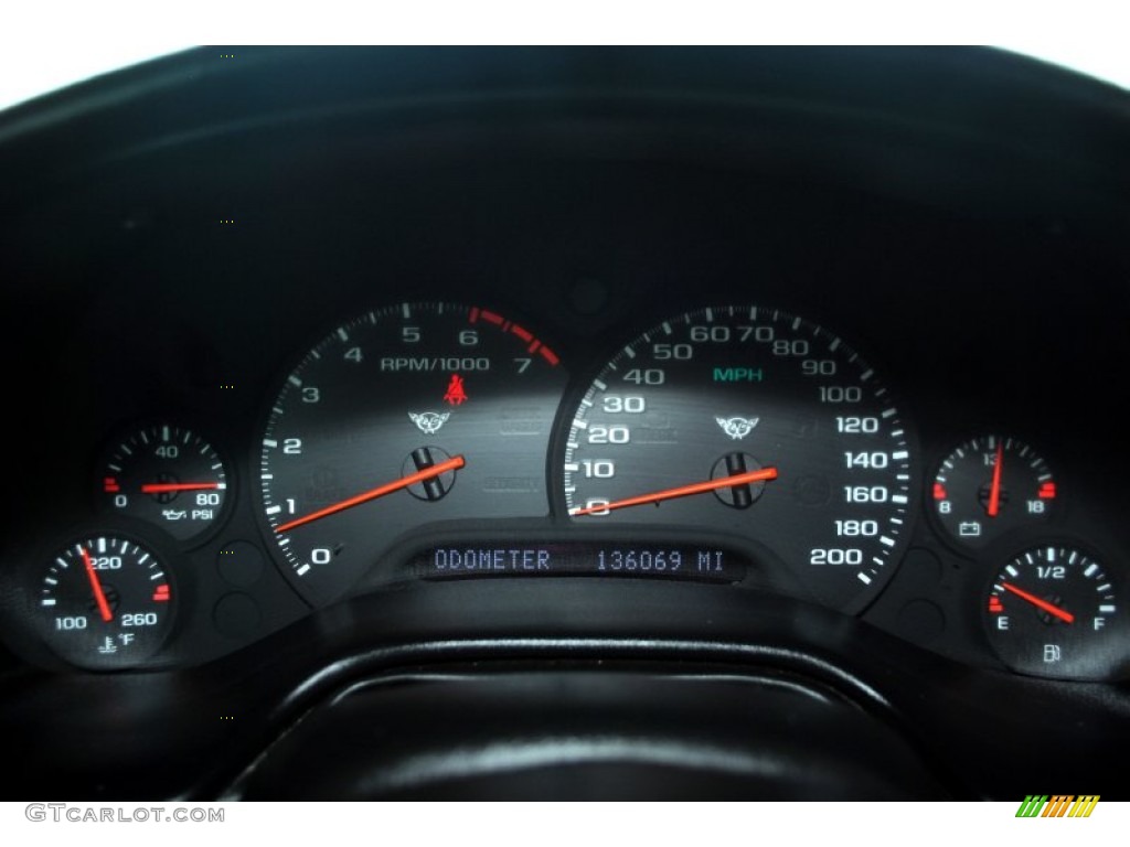 1998 Chevrolet Corvette Coupe Gauges Photo #50656001