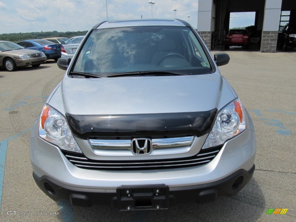 2009 CR-V EX 4WD - Alabaster Silver Metallic / Gray photo #17