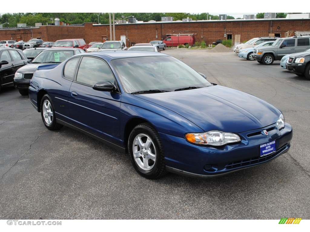 2003 Monte Carlo LS - Superior Blue Metallic / Ebony Black photo #11