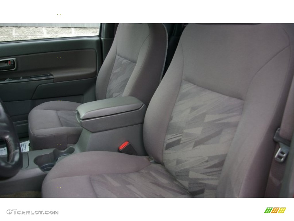 Medium Dark Pewter Interior 2004 Chevrolet Colorado Extended Cab 4x4 Photo #50656969