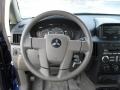 2010 Mitsubishi Endeavor Medium Brown Interior Steering Wheel Photo