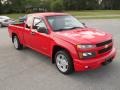 2005 Victory Red Chevrolet Colorado LS Extended Cab  photo #7