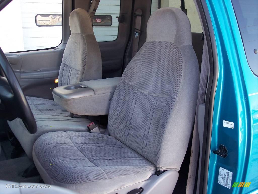 1998 F150 XLT SuperCab 4x4 - Teal Metallic / Medium Graphite photo #41