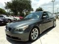 2005 Titanium Grey Metallic BMW 5 Series 545i Sedan  photo #13