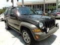 2005 Dark Khaki Pearl Jeep Liberty Renegade 4x4  photo #2