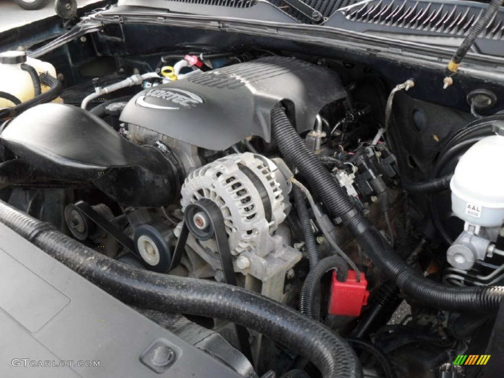 2007 Chevrolet Silverado 1500 Classic LT Extended Cab 4x4 5.3 Liter OHV 16-Valve Vortec V8 Engine Photo #50658047