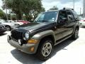 2005 Dark Khaki Pearl Jeep Liberty Renegade 4x4  photo #13