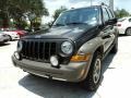 2005 Dark Khaki Pearl Jeep Liberty Renegade 4x4  photo #14