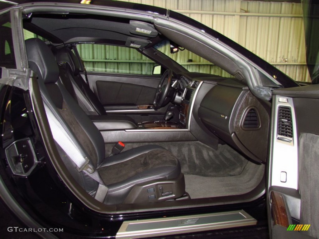 Ebony Interior 2007 Cadillac XLR -V Series Roadster Photo #50658137