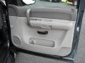 Dark Titanium 2009 Chevrolet Silverado 1500 LS Regular Cab 4x4 Door Panel