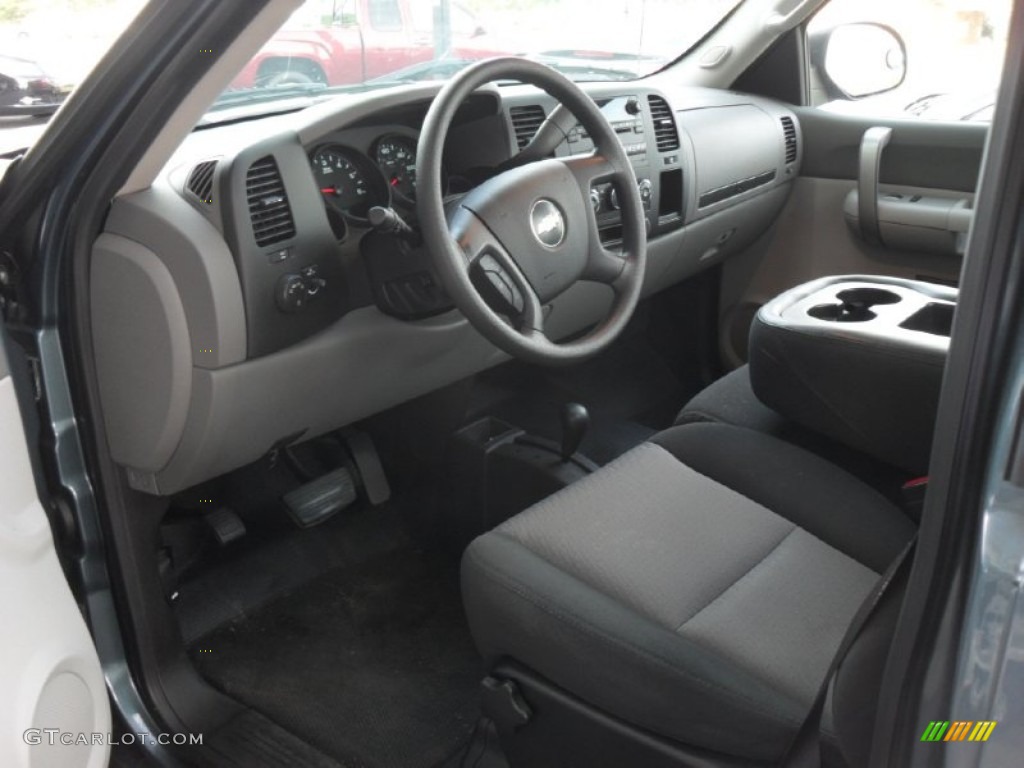 Dark Titanium Interior 2009 Chevrolet Silverado 1500 LS Regular Cab 4x4 Photo #50658336
