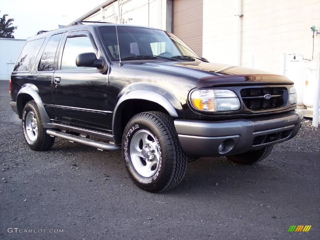 1999 Explorer Sport 4x4 - Black Clearcoat / Dark Graphite photo #3