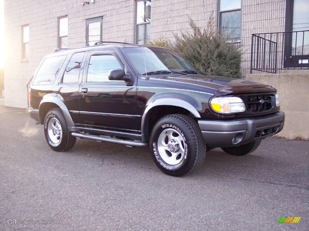 1999 Explorer Sport 4x4 - Black Clearcoat / Dark Graphite photo #7