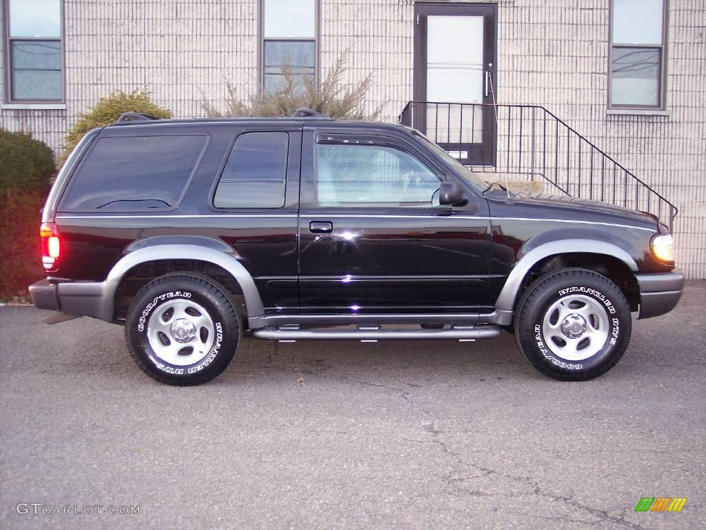 1999 Explorer Sport 4x4 - Black Clearcoat / Dark Graphite photo #8