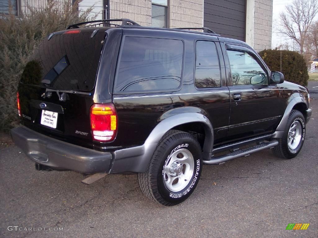 1999 Explorer Sport 4x4 - Black Clearcoat / Dark Graphite photo #9