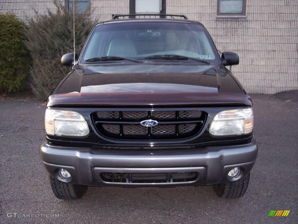 1999 Explorer Sport 4x4 - Black Clearcoat / Dark Graphite photo #13