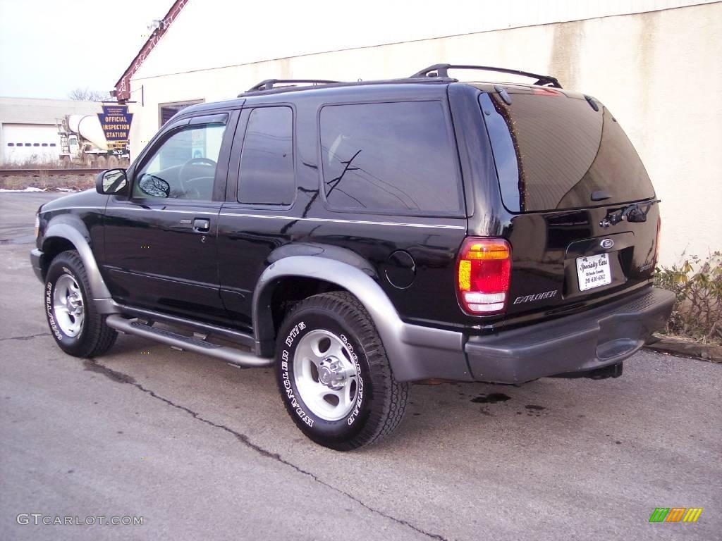 1999 Explorer Sport 4x4 - Black Clearcoat / Dark Graphite photo #16