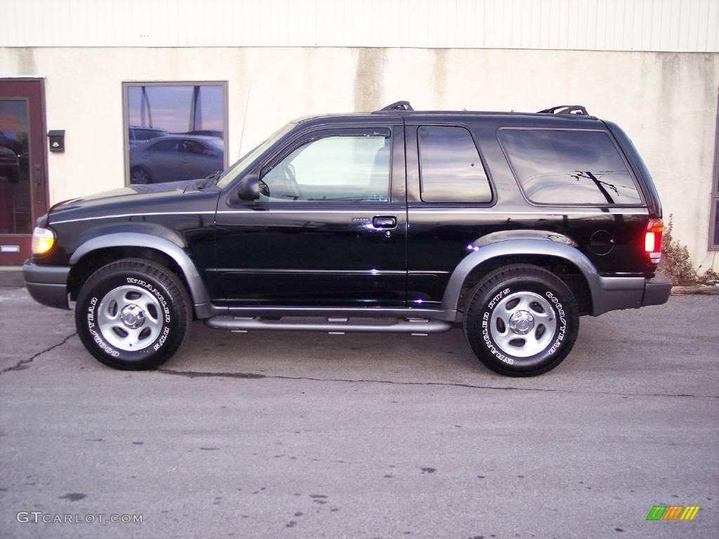 1999 Explorer Sport 4x4 - Black Clearcoat / Dark Graphite photo #17