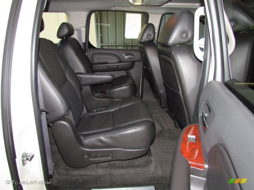 Ebony Interior 2008 Cadillac Escalade ESV Photo #50659442