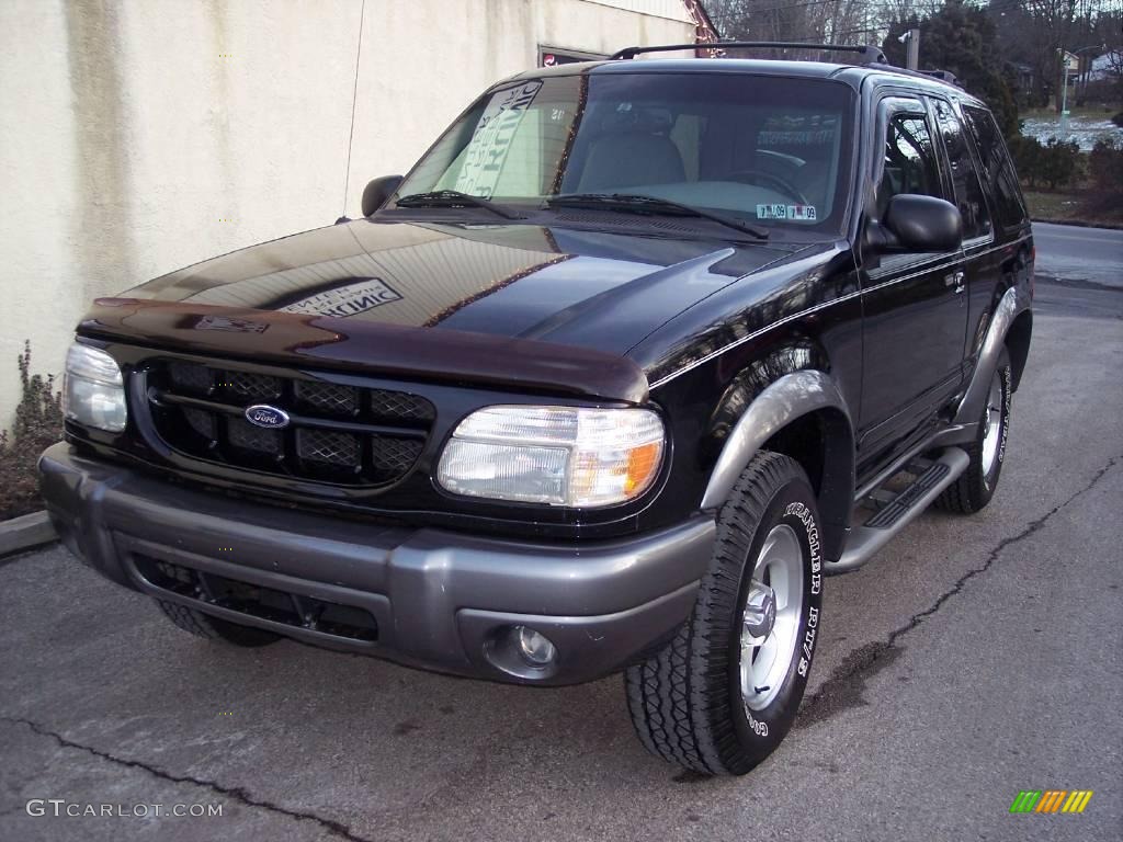 1999 Explorer Sport 4x4 - Black Clearcoat / Dark Graphite photo #20