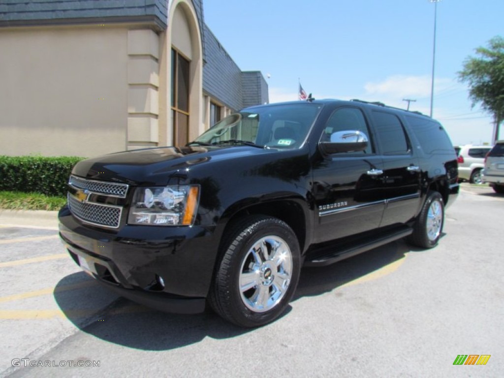 Black 2010 Chevrolet Suburban LTZ Exterior Photo #50659652