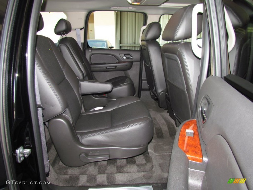 Ebony Interior 2010 Chevrolet Suburban LTZ Photo #50659754