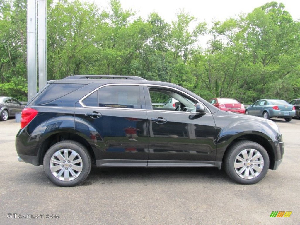 Black 2011 Chevrolet Equinox LT AWD Exterior Photo #50660599