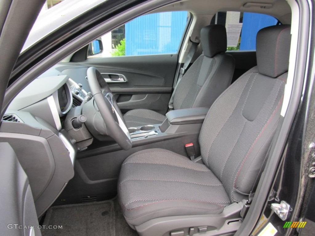 Jet Black Interior 2011 Chevrolet Equinox LT AWD Photo #50660642