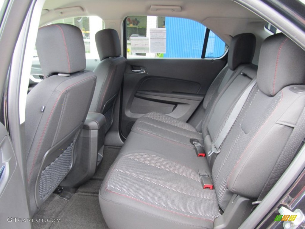 Jet Black Interior 2011 Chevrolet Equinox LT AWD Photo #50660657