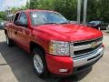 2011 Victory Red Chevrolet Silverado 1500 LT Extended Cab 4x4  photo #6