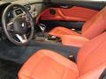 Coral Red Kansas Leather Interior Photo for 2009 BMW Z4 #50661299