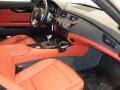 Coral Red Kansas Leather Interior Photo for 2009 BMW Z4 #50661464