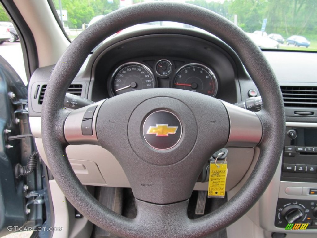 2010 Chevrolet Cobalt XFE Sedan Gray Steering Wheel Photo #50662001