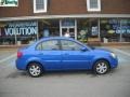 2010 Sapphire Blue Kia Rio LX Sedan  photo #2