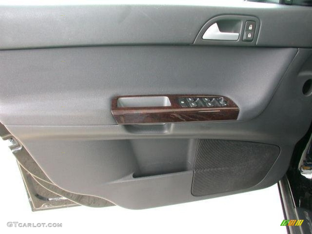 2007 Volvo V50 2.4i Off Black Door Panel Photo #50663534