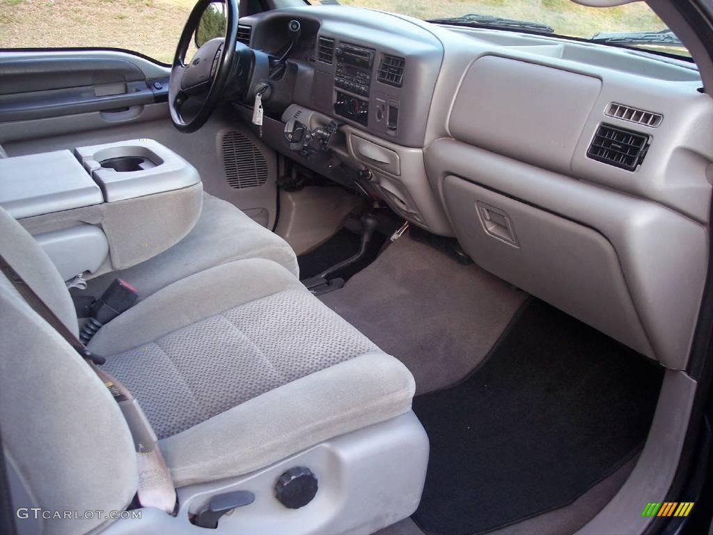 2001 F250 Super Duty XLT SuperCab 4x4 - True Blue Metallic / Medium Graphite photo #27