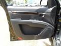 Cocoa Black 2011 Hyundai Santa Fe Limited Door Panel