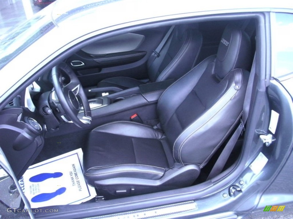 Black Interior 2010 Chevrolet Camaro SS/RS Coupe Photo #50664950