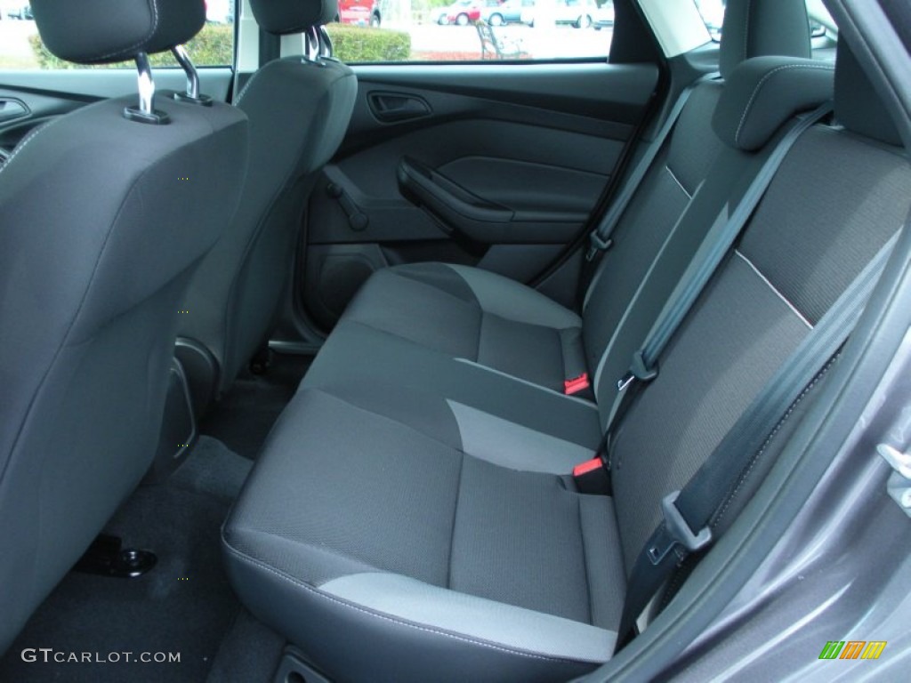 2012 Focus S Sedan - Sterling Grey Metallic / Charcoal Black photo #6