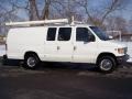 2002 Oxford White Ford E Series Van E350 Commercial  photo #3