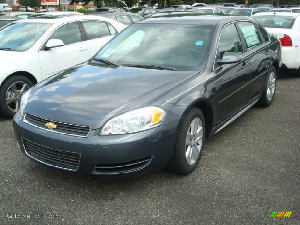 2011 Impala LS - Cyber Gray Metallic / Ebony photo #1