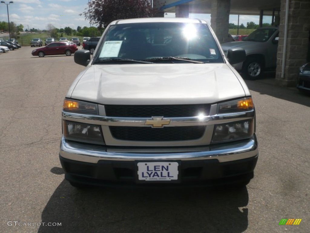 2005 Colorado LS Crew Cab 4x4 - Silver Birch Metallic / Sandstone photo #3