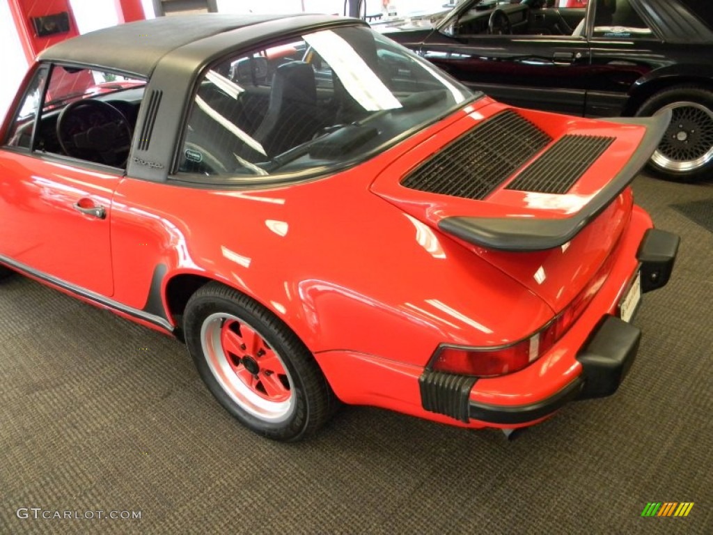 1982 911 Carrera Targa - Guards Red / Black photo #19