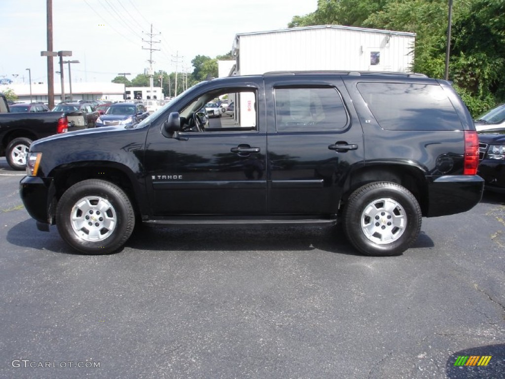 Black 2008 Chevrolet Tahoe LT 4x4 Exterior Photo #50666708