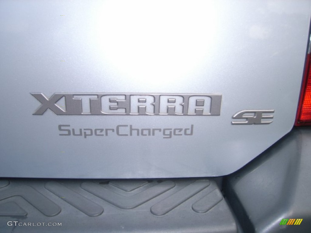 2002 Xterra SE V6 SC 4x4 - Silver Ice Metallic / Gray Celadon photo #12