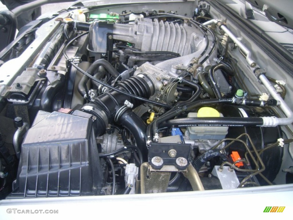 2002 Nissan Xterra SE V6 SC 4x4 3.3 Liter Supercharged SOHC 12-Valve V6 Engine Photo #50667308